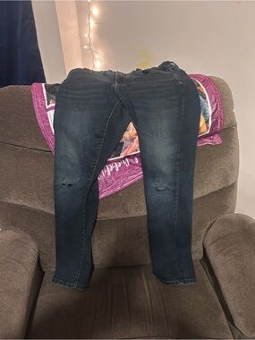 Weatherproof Men’s Skinny Jeans in Dark Blue Wash